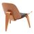 Πολυθρόνα Vilma pakoworld PU μαύρο- plywood καρυδί 90x76.5x74.5εκ |  Πολυθρόνες γραφείου στο espiti