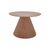 Τραπέζι σαλονιού Donda pakoworld mdf-μέταλλο σε καρυδί απόχρωση Φ60x46εκ |  Τραπεζάκια σαλονιού στο espiti