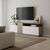Έπιπλο τηλεόρασης Vendora pakoworld σε sonoma-λευκή απόχρωση 150x29.5x46.3εκ |  Έπιπλα τηλεόρασης στο espiti
