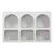 Μπουφές Emersi pakoworld με ράφια mdf σε λευκή απόχρωση 120x35x76εκ |  Μπουφέδες στο espiti