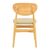 Καρέκλα Cardith pakoworld rubberwood-plywood σε φυσική απόχρωση-pu μπεζ 48x51x78εκ |  Καρέκλες στο espiti