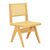 Καρέκλα Winslow pakoworld rubberwood-rattan σε φυσική απόχρωση 46x58x80εκ |  Καρέκλες στο espiti