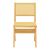 Καρέκλα Winslow pakoworld rubberwood-rattan σε φυσική απόχρωση 46x58x80εκ |  Καρέκλες στο espiti