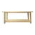 Κονσόλα Decoza pakoworld teak ξύλο σε φυσική απόχρωση 200x40x80εκ |  Συρταριέρες -Κονσόλες στο espiti