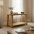 Κονσόλα Decoza pakoworld teak ξύλο σε φυσική απόχρωση 140x40x80εκ |  Συρταριέρες -Κονσόλες στο espiti