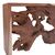Κονσόλα Jako Inart teak ξύλο σε φυσική απόχρωση 120x40x80εκ |  Συρταριέρες -Κονσόλες στο espiti