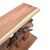 Κονσόλα Nasiol Inart teak ξύλο σε φυσική απόχρωση 120x40x75εκ |  Συρταριέρες -Κονσόλες στο espiti