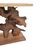 Κονσόλα Nasiol Inart teak ξύλο σε φυσική απόχρωση 120x40x75εκ |  Συρταριέρες -Κονσόλες στο espiti