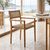 Πολυθρόνα Lengan pakoworld σκελετός teak ξύλο σε φυσική απόχρωση-μπεζ σχοινί 54x52x80εκ |  Πολυθρόνες τραπεζαρίας στο espiti