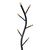Καλόγερος Portu pakoworld μέταλλο σε μαύρη-φυσική απόχρωση Φ30x170εκ |  Καλόγεροι -Κρεμάστρες στο espiti