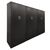 Ντουλάπα εξάφυλλη Athos pakoworld wenge 240x42x180εκ |  Ντουλάπες ρούχων στο espiti