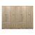 Ντουλάπα οχτάφυλλη Athos pakoworld sonoma 241x42x181εκ |  Ντουλάπες ρούχων στο espiti
