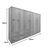 Ντουλάπα εξάφυλλη Athos pakoworld sonoma 240x42x180εκ |  Ντουλάπες ρούχων στο espiti