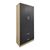 Ντουλάπα εξάφυλλη Athos pakoworld sonoma-ανθρακί 240x42x180εκ |  Ντουλάπες ρούχων στο espiti