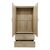 Ντουλάπα εξάφυλλη με πατάρι Athos I pakoworld sonoma 240x42x240εκ |  Ντουλάπες ρούχων στο espiti