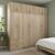 Ντουλάπα εξάφυλλη με πατάρι Athos I pakoworld sonoma 240x42x240εκ |  Ντουλάπες ρούχων στο espiti