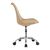 Καρέκλα γραφείου εργασίας Gaston II pakoworld pp-pu cappuccino 48x57x77-90εκ |  Καρέκλες γραφείου εργασίας στο espiti
