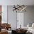 Φωτιστικό οροφής Luminis pakoworld led μέταλλο μαύρο 85x85x40εκ |  Οροφής στο espiti