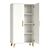 Ντουλάπι Tamera pakoworld λευκό με φυσική απόχρωση MDF 60x30x120εκ |  Ντουλάπες ρούχων στο espiti