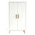 Ντουλάπι Tamera pakoworld λευκό με φυσική απόχρωση MDF 60x30x120εκ |  Ντουλάπες ρούχων στο espiti