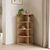 Γωνιακή ραφιέρα Benzal pakoworld sonoma MDF 80x30x120εκ |  Βιβλιοθήκες στο espiti