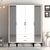 Stewehome Ντουλάπα με τέσσερις πόρτες (RTR) 160x47x201 cm 289430 |  Ντουλάπες ρούχων στο espiti