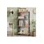Stewehome Βιβλιοθήκη με 4 ράφια από σανίδα Καφέ 52x22x110 cm 241339 |  Βιβλιοθήκες στο espiti