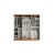 Stewehome Ντουλάπα με 6 πόρτες από MDF για υπνοδωμάτιο μοντέρνου σκανδιναβικού στιλ 210x52x52 cm 19237839 |  Ντουλάπες ρούχων στο espiti