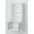 Stewehome Βιβλιοθήκη με 2 πόρτες και 4 ράφια 75x27x167 cm 75444816 |  Βιβλιοθήκες στο espiti