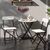Stewehome Στρογγυλό Bistro Σετ Τραπέζι και Καρέκλες Κήπου / Καπνί 725754 |  Σετ τραπεζαρία κήπου στο espiti