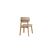 Stewehome Ξύλινη καρέκλα κουζίνας ανοιχτό μπεζ 50x55x90 cm 895471 |  Καρέκλες στο espiti