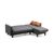 Stewehome Γωνιακός καναπές τύπου 216x130x86 cm 226452 |  Καναπέδες γωνιακοί στο espiti