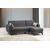 Stewehome Γωνιακός καναπές Alkon 223x130x86 cm 363686 |  Καναπέδες γωνιακοί στο espiti
