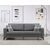 Stewehome Kristal 3θέσια πολυθρόνα σκούρο γκρι 691937 |  Καναπέδες στο espiti
