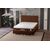 Stewehome Κρεβάτι με Αποθήκευση &amp; Στρώμα Καφέ 160x200 cm 777271 |  Κρεβάτια στο espiti