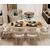 Stewehome Σετ Τραπεζαρίας με 6 Καρέκλες Δρυς 80x160 cm 702912 |  Σετ τραπεζαρίες στο espiti
