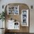 Stewehome Σετ Ντουλάπι Μπάνιου με Νιπτήρα MDF 3 Τεμ. 75x45x45 cm 739447 |  Στήλες Μπάνιου στο espiti