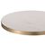 ΕΠΙΦΑΝΕΙΑ ΤΡΑΠΕΖΙΟΥ SINTERED STONE HM6652.12 WHITE MARBLE--ΠΛΑΙΣΙΟ ALU ΧΡΥΣΟ Φ60εκ. |  Τραπέζια κήπου στο espiti
