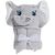 DAS BABY ΚΑΠΑ BATH 4945 GREY |  Βρεφικές κάπες στο espiti