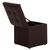 ΣΚΑΜΠΩ ΜΕ ΑΠΟΘΗΚΕΥΤΙΚΟ ΧΩΡΟ PU ΚΑΦΕ CUBE HM224.03--38x38x36.5Υεκ. |  Σκαμπώ στο espiti