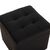 ΣΚΑΜΠΩ ΜΕ ΑΠΟΘΗΚΕΥΤΙΚΟ ΧΩΡΟ PU ΜΑΥΡΟ CUBE HM224.01 38x38x36.5Υεκ. |  Σκαμπώ στο espiti