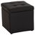 ΣΚΑΜΠΩ ΜΕ ΑΠΟΘΗΚΕΥΤΙΚΟ ΧΩΡΟ PU ΜΑΥΡΟ CUBE HM224.01 38x38x36.5Υεκ. |  Σκαμπώ στο espiti