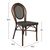 ΚΑΡΕΚΛΑ ΑΛΟΥΜΙΝΙΟΥ KASON BAMBOO LOOK ΚΑΦΕ ΜΕ TEXTLINE 40,5x56,5x89,5 εκ. HM5026 |  Πολυθρόνες κήπου στο espiti