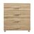 ΣΥΡΤΑΡΙΕΡΑ ΜΕΛΑΜΙΝΗΣ BRIANA HM2204.02 ME 4 ΣΥΡΤΑΡΙΑ SONAMA 75x40x83Y εκ. |  Συρταριέρες -Κονσόλες στο espiti
