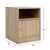 ΚΟΜΟΔΙΝΟ ΜΕΛΑΜΙΝΗΣ MALORY HM2205.02 SONAMA 40x40x50 |  Κομοδίνα στο espiti