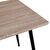 ΤΡΑΠΕΖΙ ΤΡΑΠΕΖΑΡΙΑΣ PALOMA HM8334.01, 120X70Χ76,5 SONΟMA, ΜΑΥΡΑ ΠΟΔΙΑ |  Τραπεζάκια σαλονιού στο espiti