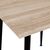 ΤΡΑΠΕΖΙ ΤΡΑΠΕΖΑΡΙΑΣ PALOMA HM8335.01, 70Χ70X76.5, SONOMA, ΜΑΥΡΑ ΠΟΔΙΑ |  Τραπεζάκια σαλονιού στο espiti