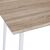 ΤΡΑΠΕΖΙ ΤΡΑΠΕΖΑΡΙΑΣ PALOMA HM8334.02, 120X70X76,5- SONOMA, ΛΕΥΚΑ ΠΟΔΙΑ |  Τραπεζάκια σαλονιού στο espiti