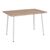ΤΡΑΠΕΖΙ ΤΡΑΠΕΖΑΡΙΑΣ PALOMA HM8334.02, 120X70X76,5- SONOMA, ΛΕΥΚΑ ΠΟΔΙΑ |  Τραπεζάκια σαλονιού στο espiti