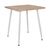 ΤΡΑΠΕΖΙ ΤΡΑΠΕΖΑΡΙΑΣ PALOMA HM8335.02, 70Χ70X76,5, SONOMA, ΛΕΥΚΑ ΠΟΔΙΑ |  Τραπεζάκια σαλονιού στο espiti